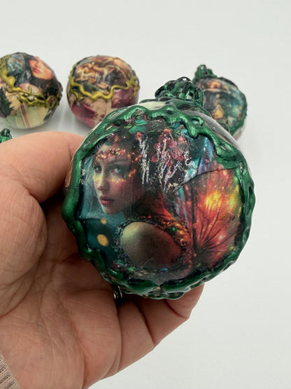 Jolly Pixies 🧚 Christmas Ornament 12 pcs set