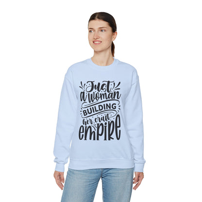 "Just a woman building her Craft empire" sweatshirt