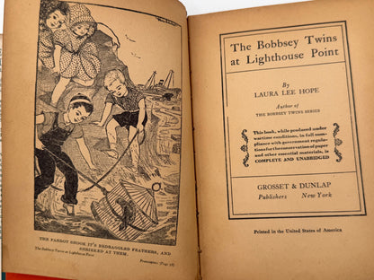 The Bobbsey Twins: At Light House Point. By Laura Lee Hope