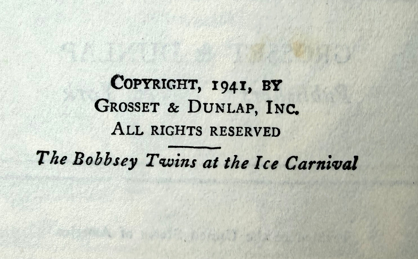 The Bobbsey Twins: At The Ice Carnival