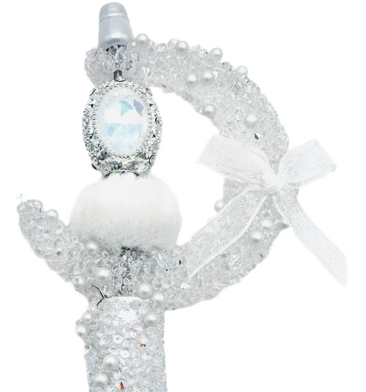White moon charmed pen