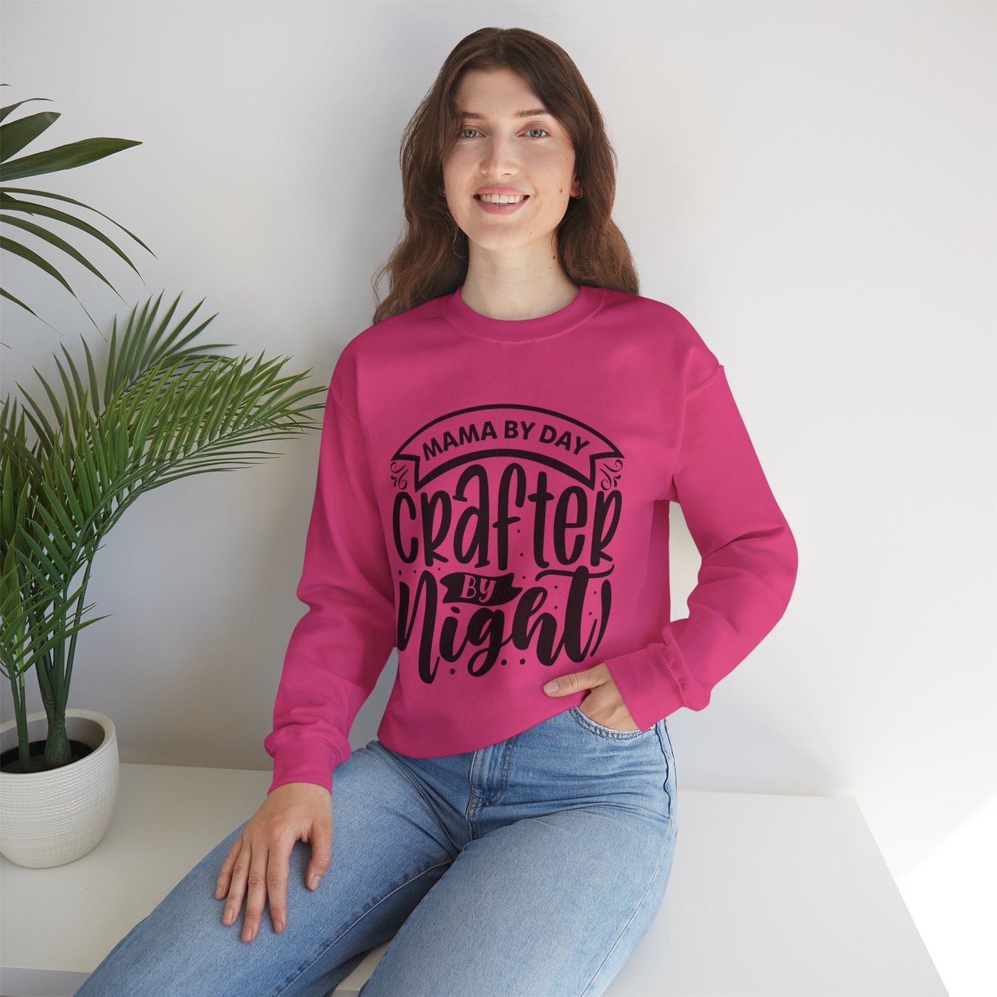 "Mama by day Crafter by night" Sweatshirt