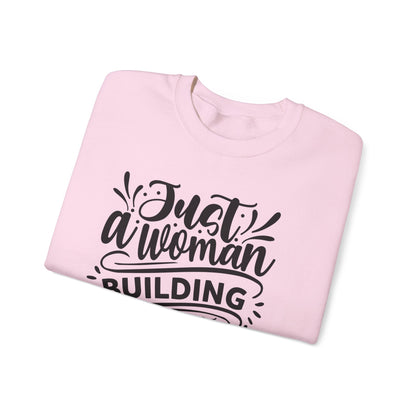 "Just a woman building her Craft empire" sweatshirt
