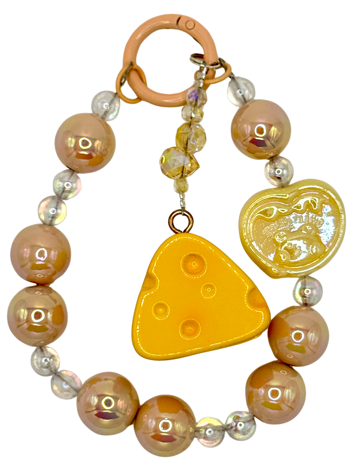 Cute Cheese baby charmed phone chain