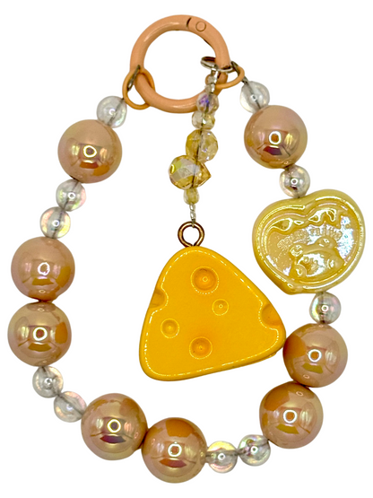 Cute Cheese baby charmed phone chain