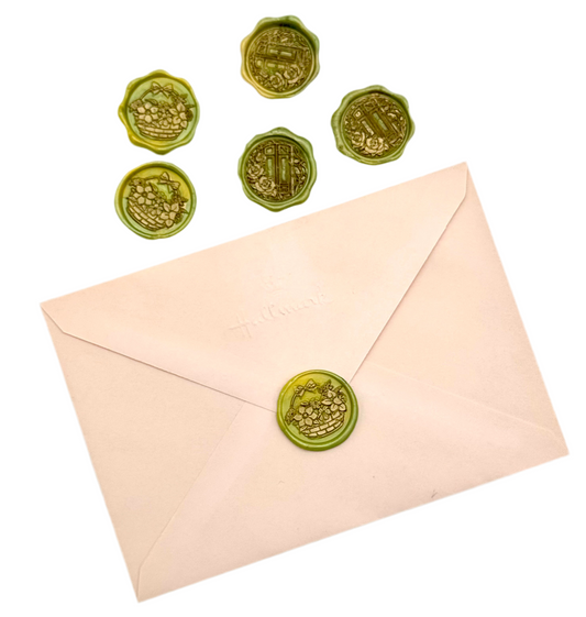 Basket and door 6 pcs wax seal set