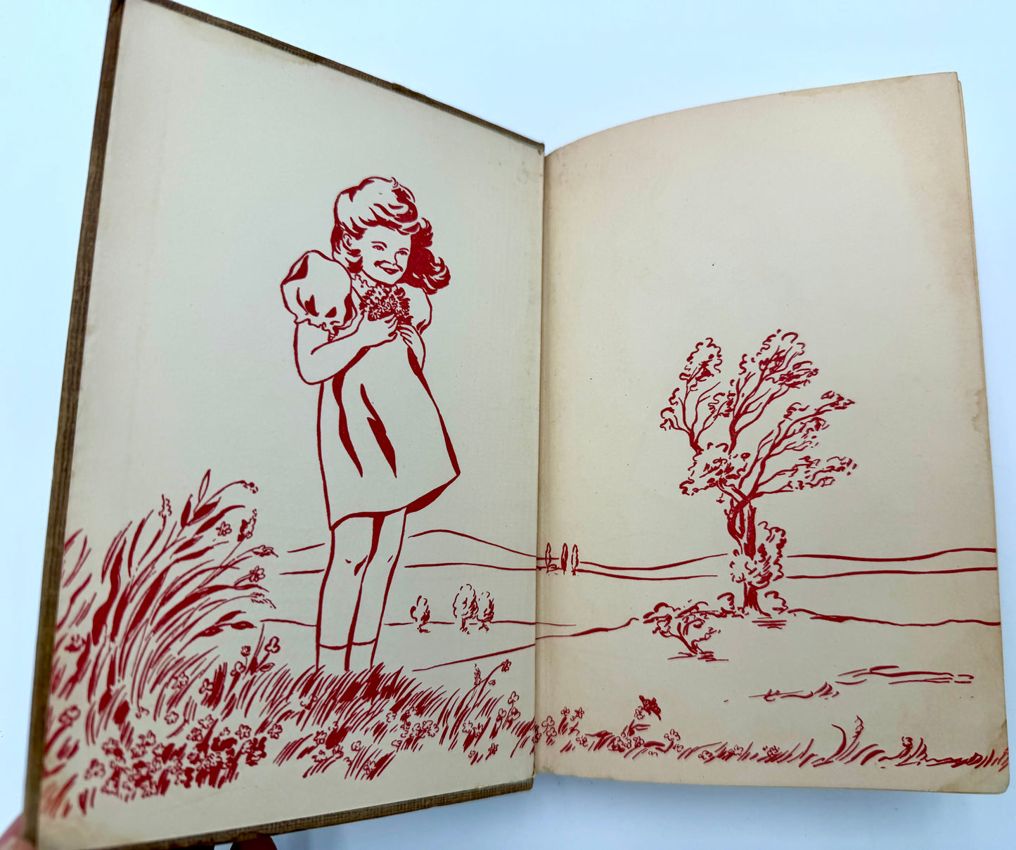 Honey Bunch: Her first trip to reindeer farm.