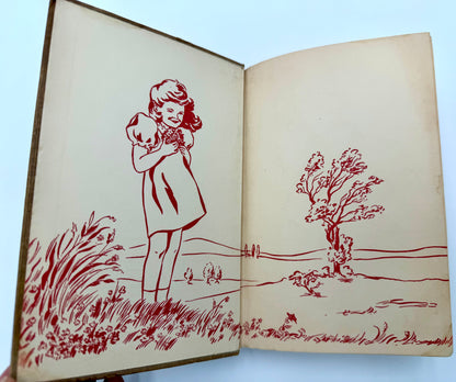 Honey Bunch: Her first trip to reindeer farm.