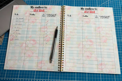 My endless to do list Journal.