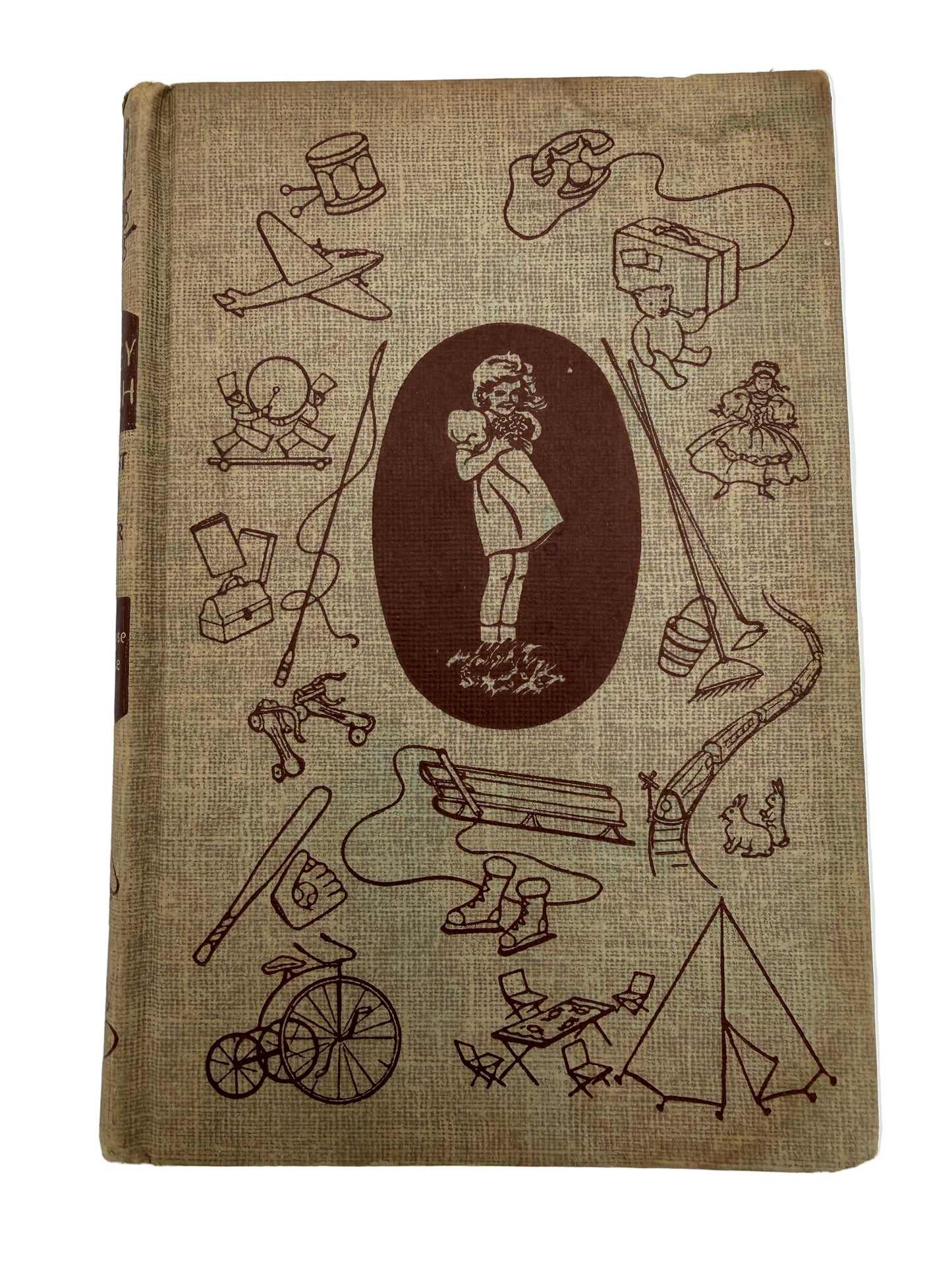 Honey Bunch: Her first trip to reindeer farm.