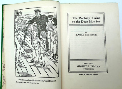 The Bobbsey Twins: On The deep blue sea