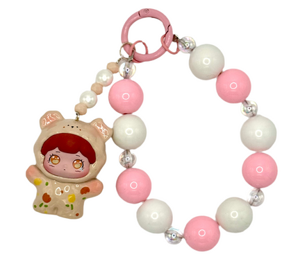 Cute animal costume phone clip