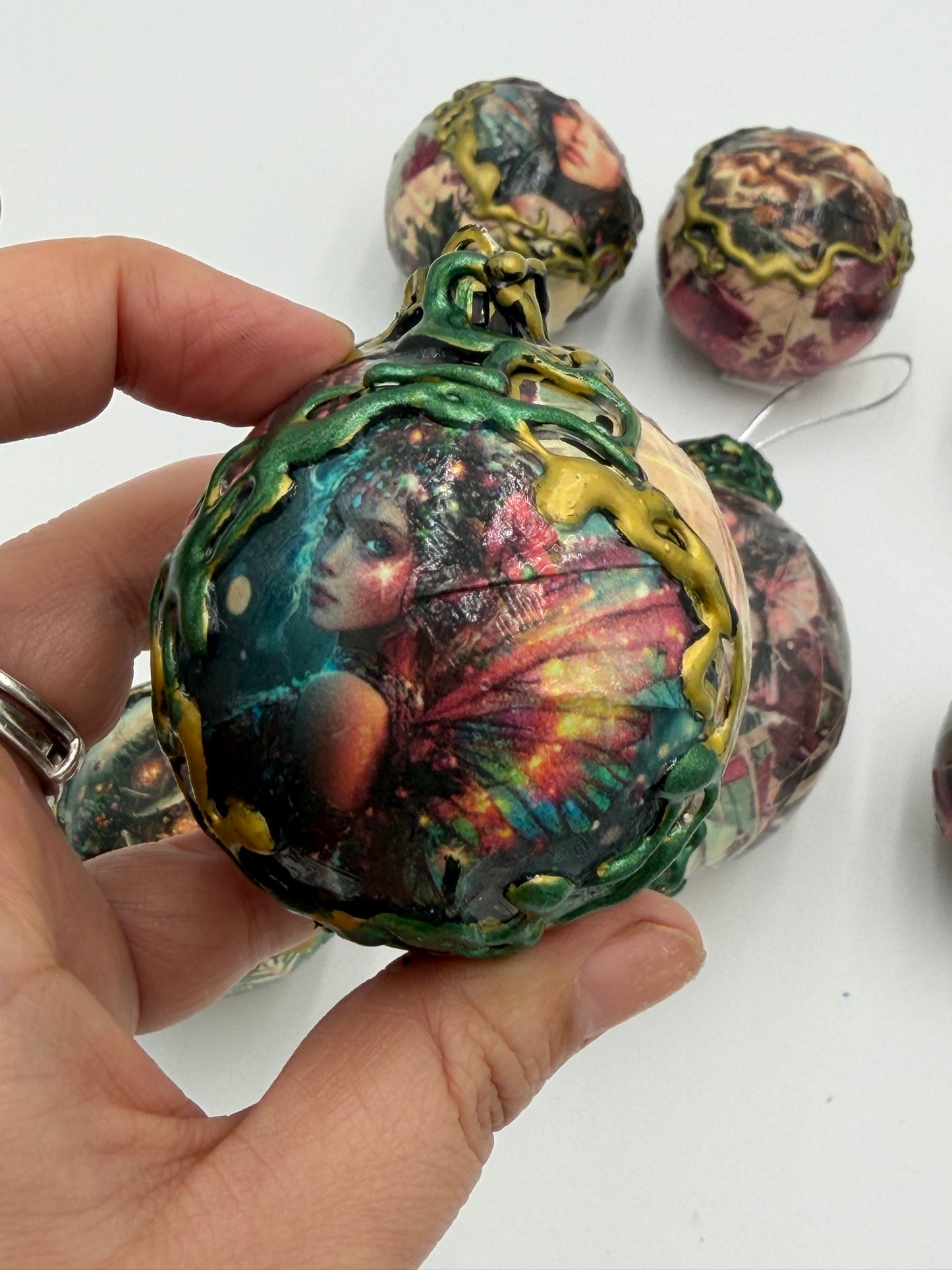 Jolly Pixies 🧚 Christmas Ornament 12 pcs set