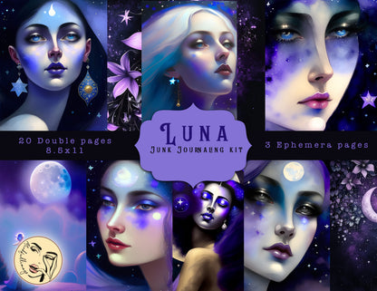Luna Junk journaling Kit