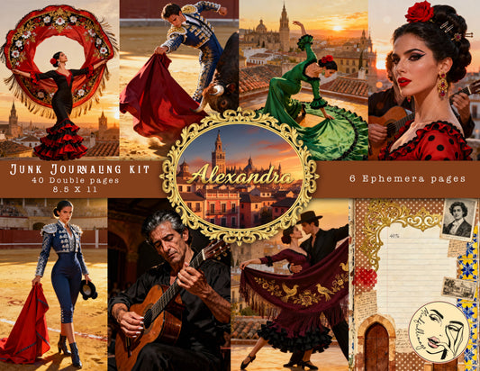 Alexandra Junk Journaling Kit