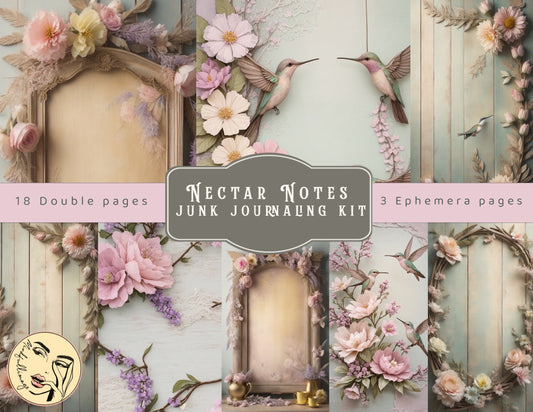 Nectar Notes Junk Journaling kit