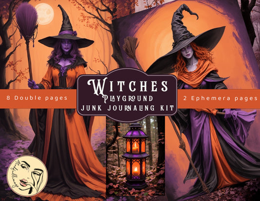 Witches Playground Junk Journaling Kit