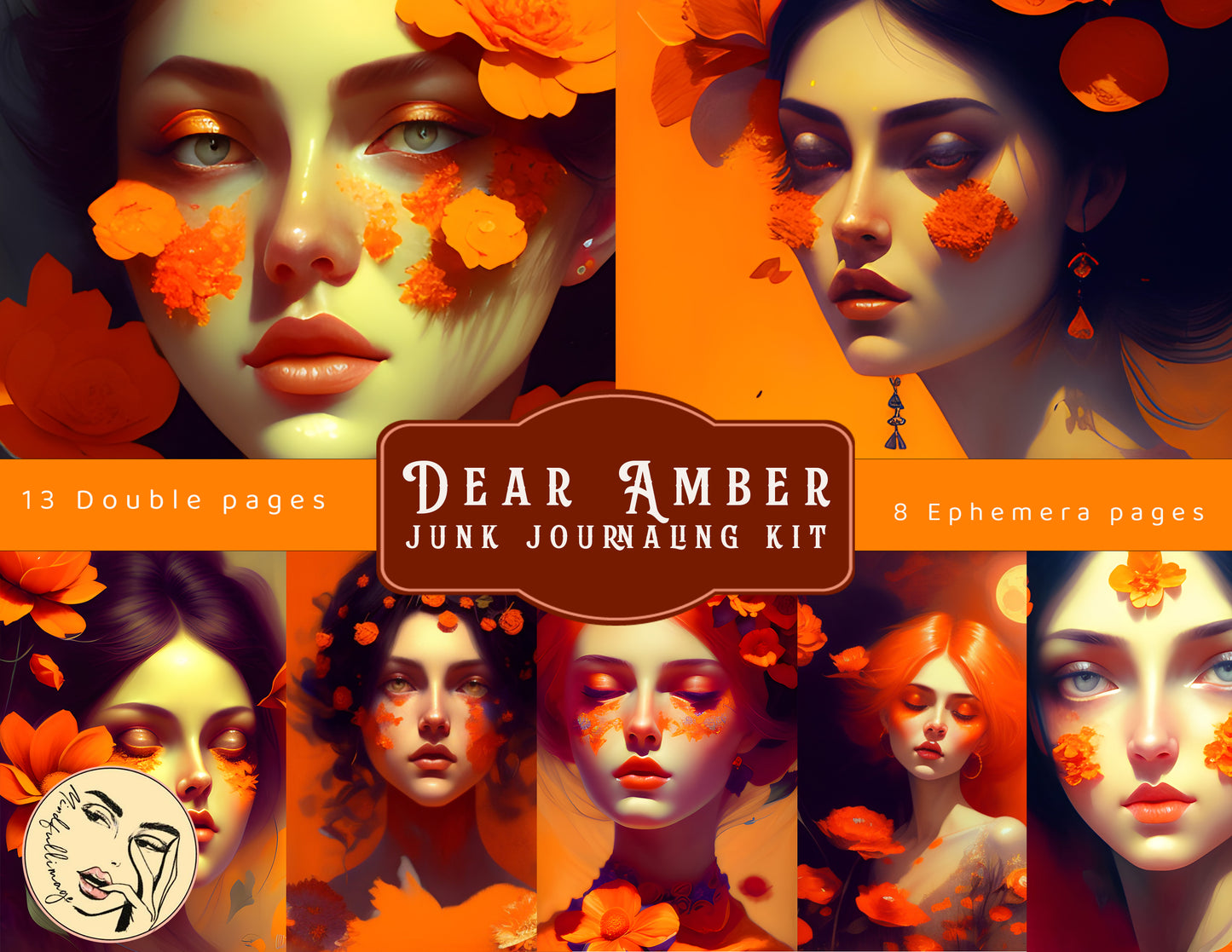 Dear Amber Junk Journaling kit