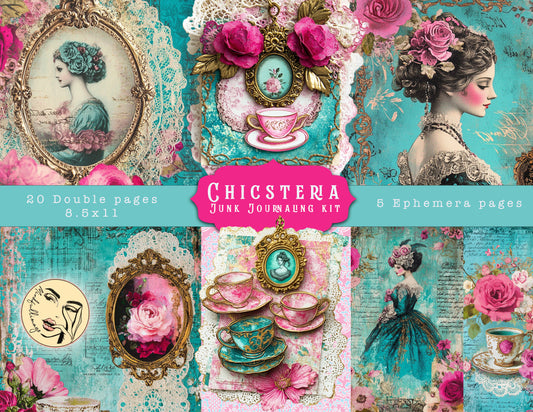 Chicsteria Junk Journaling kit