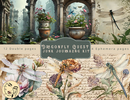 Dragonfly Quest Junk Journaling Kit