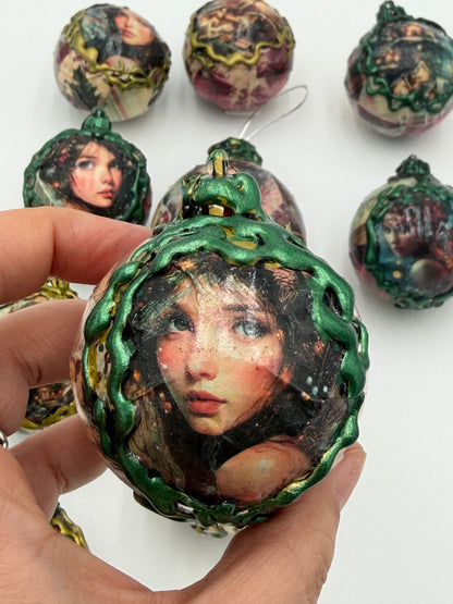 Jolly Pixies 🧚 Christmas Ornament 12 pcs set