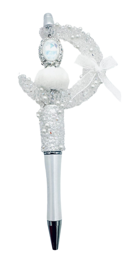White moon charmed pen