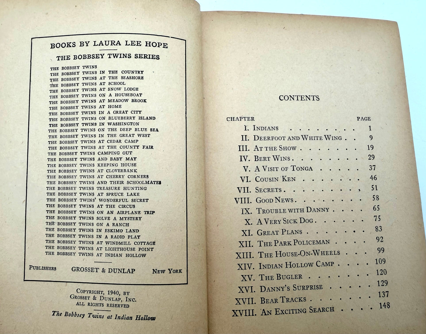 The Bobbsey Twins: At Indian Hallow