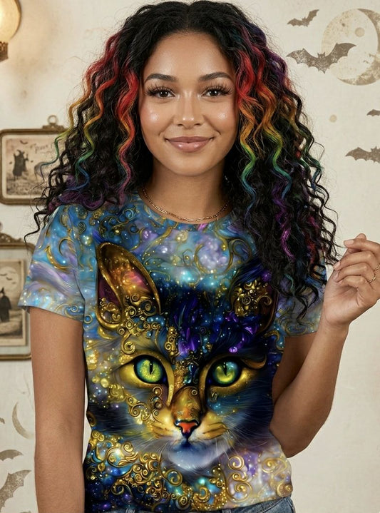 Whimsical Kitty Tshirt