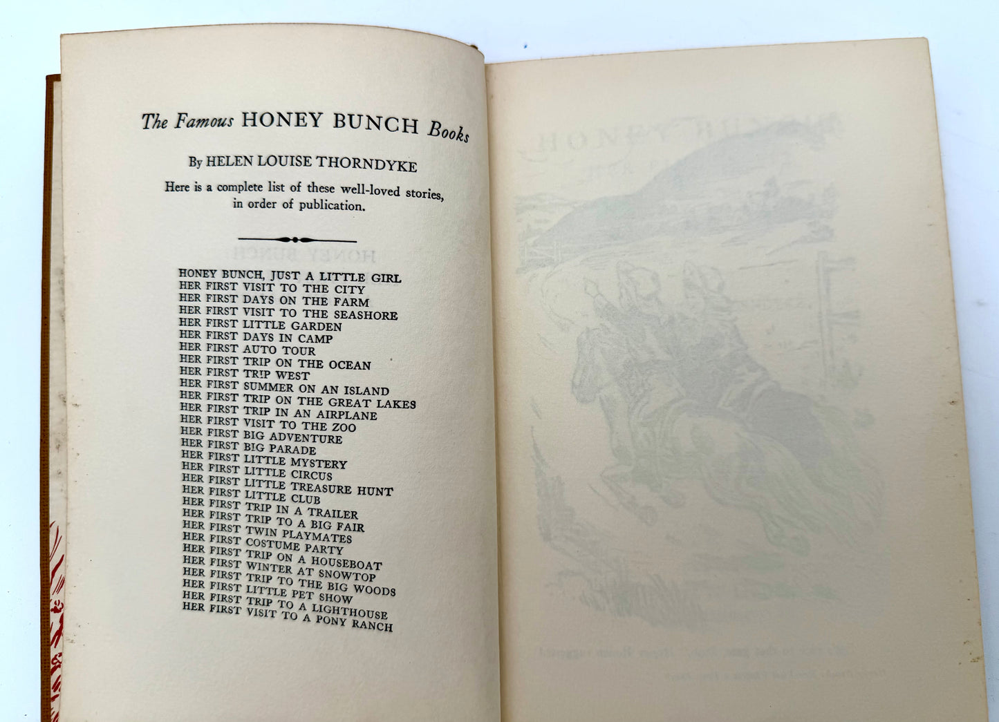 Honey Bunch: Her first visit to pony ranch