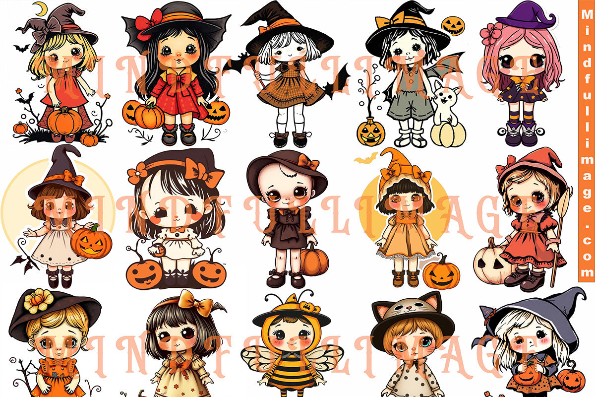 Halloween Cutesy Babies Volume 1