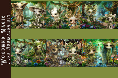 Woodland Magic Junk Journaling kit