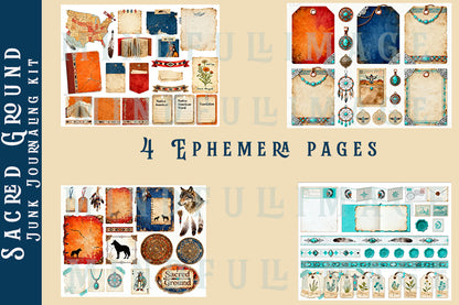 Sacred Ground Junk Journaling Kit
