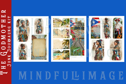 "Borinquen" Junk Journaling kit