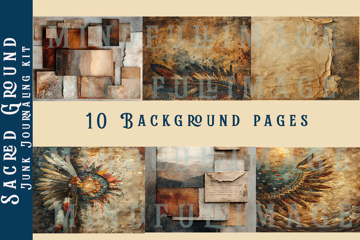 Sacred Ground Junk Journaling Kit
