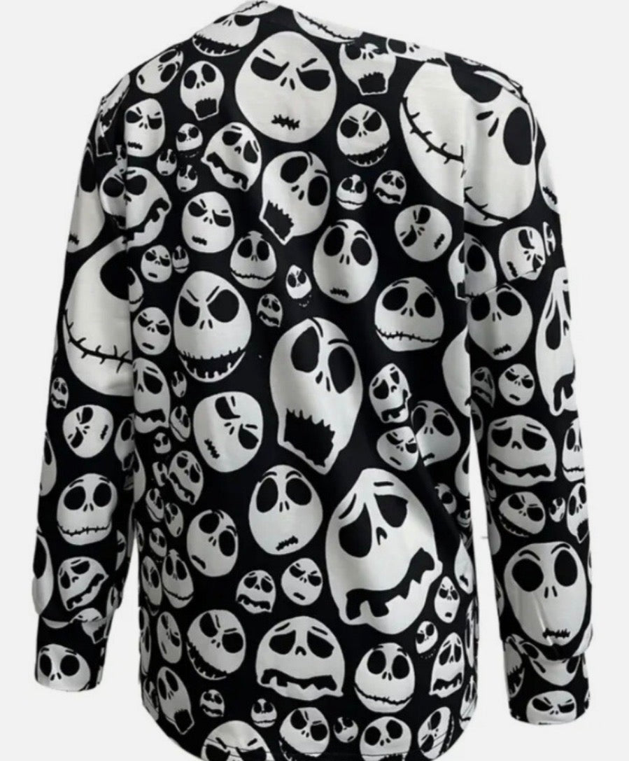 Women’s Skull long sleeve shirt (new)