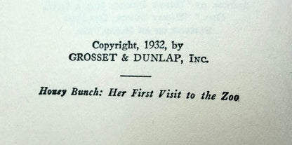 Honey Bunch: Her First visit to the zoo