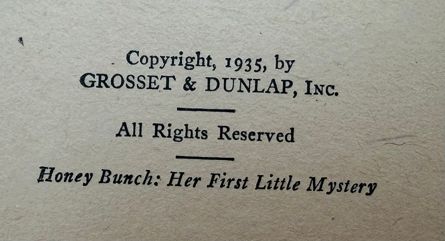 Honey Bunch: Her First Little Mystery