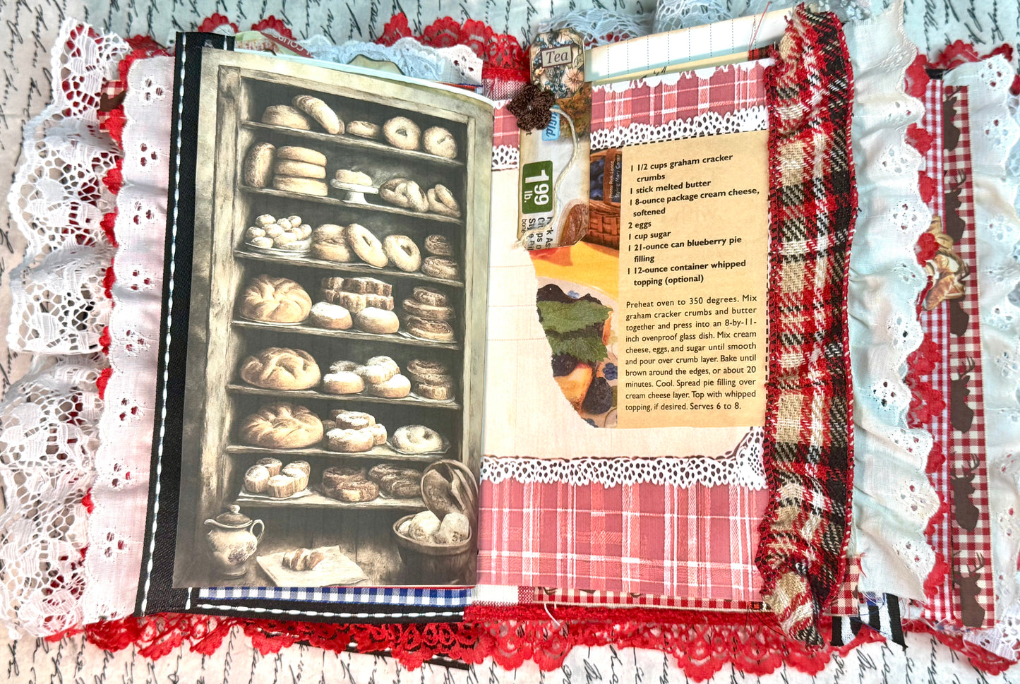 “Savor the moments” Recipe Junk Journal