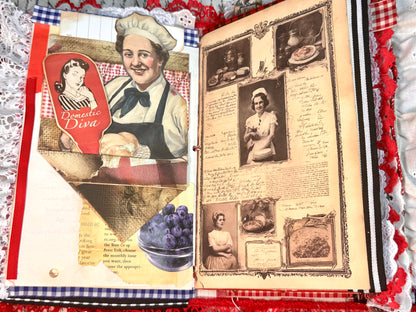 “Savor the moments” Recipe Junk Journal