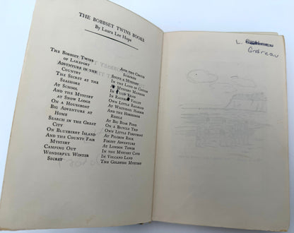 The Secret at the seashore- Vintage book “The bobbsey Twins”