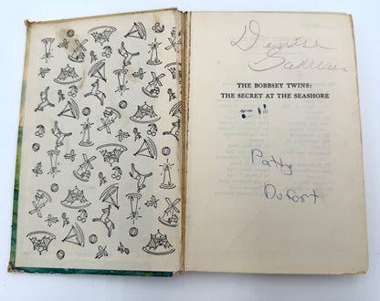 The Secret at the seashore- Vintage book “The bobbsey Twins”