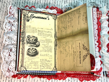 “Savor the moments” Recipe Junk Journal