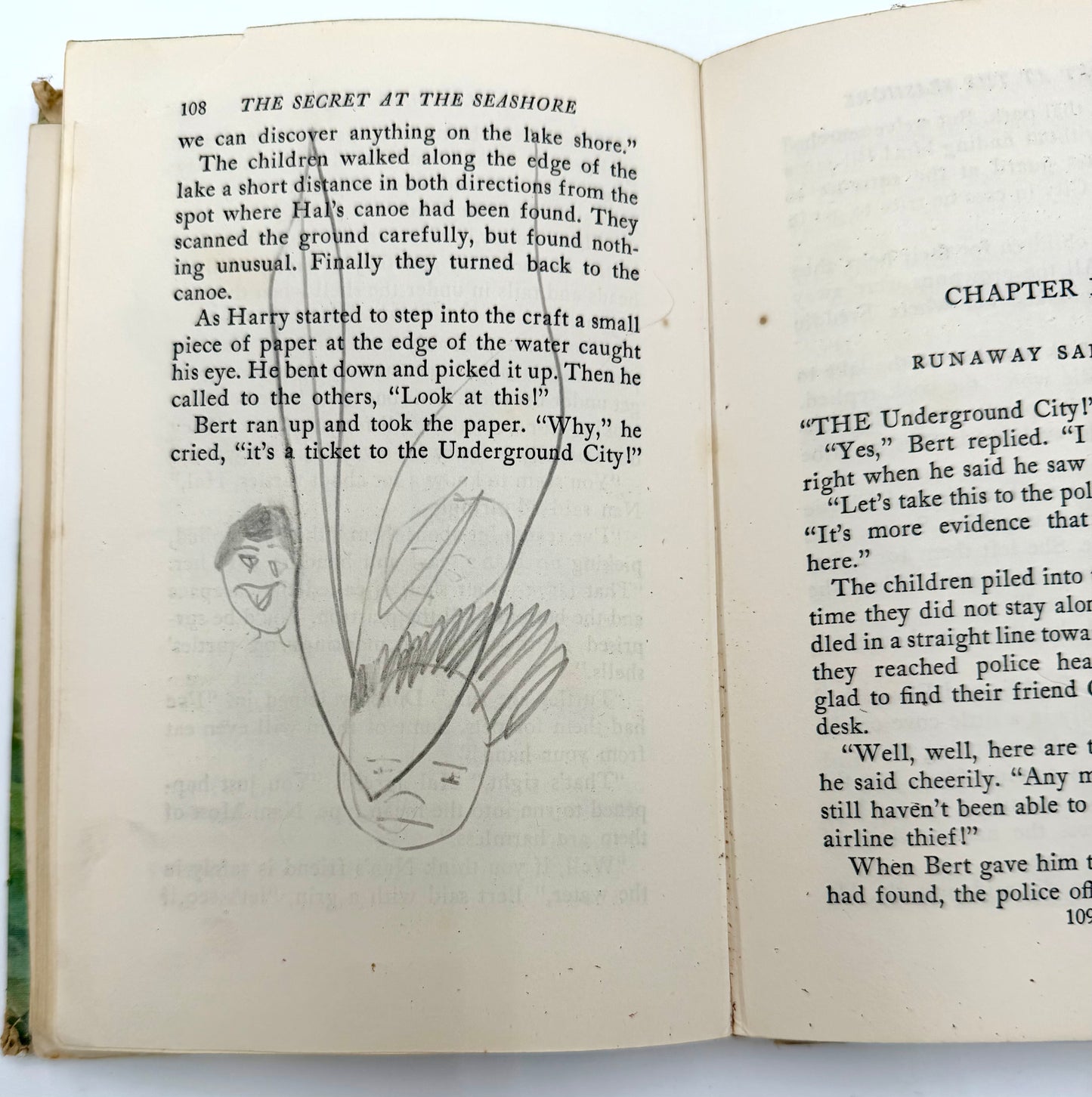 The Secret at the seashore- Vintage book “The bobbsey Twins”