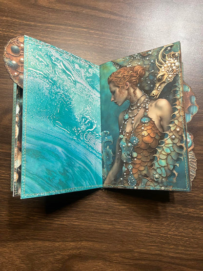 Seahorse Royalty Junk Journaling kit