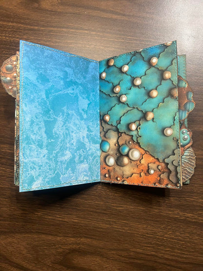 Seahorse Royalty Junk Journaling kit