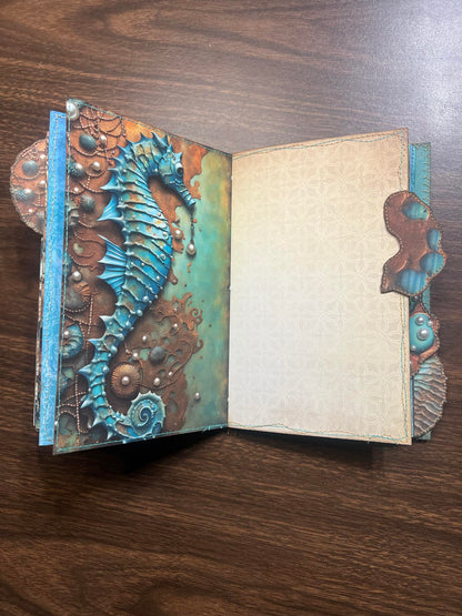 Seahorse Royalty Junk Journaling kit