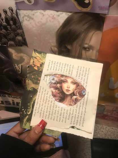 Emerald Whisper Tall Junk Journaling Kit