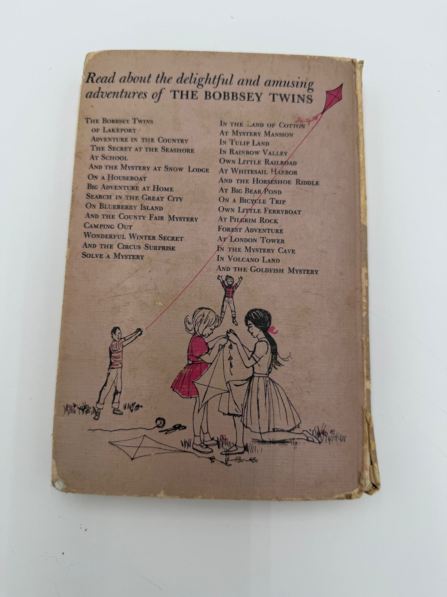 The Secret at the seashore- Vintage book “The bobbsey Twins”