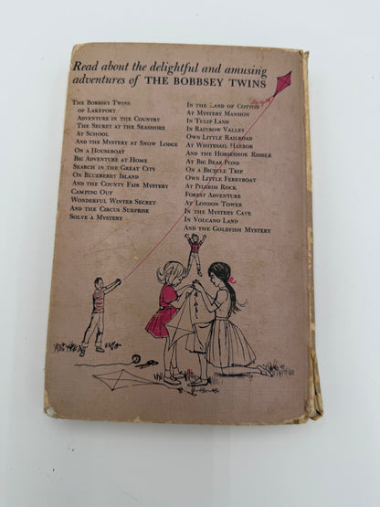 The Secret at the seashore- Vintage book “The bobbsey Twins”
