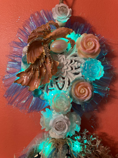 Mermaid glow in the dark home decore “Charmed Tassel”